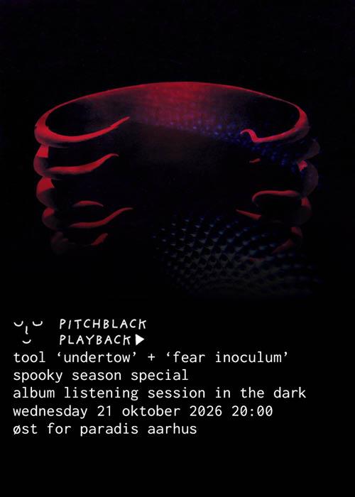 Pitchblack Playback: Tool 'Undertow' + 'Fear Inoculum' (Halloween Special)