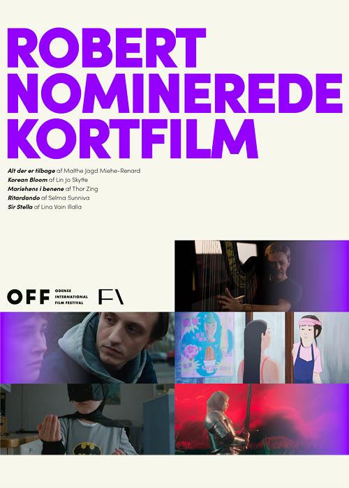 Robertnominerede kortfilm 2026
