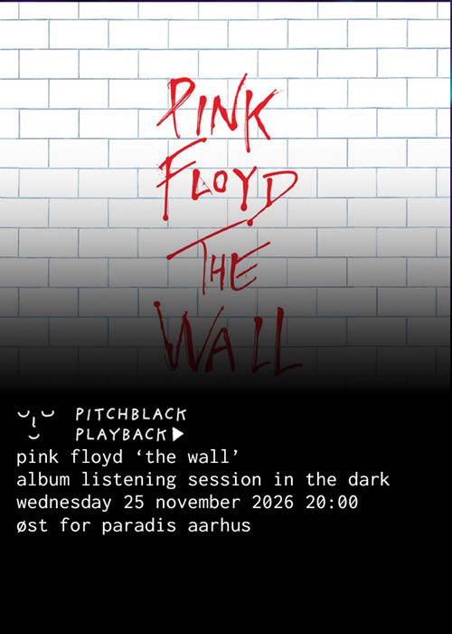 Pitchblack Playback: Pink Floyd 'The Wall'