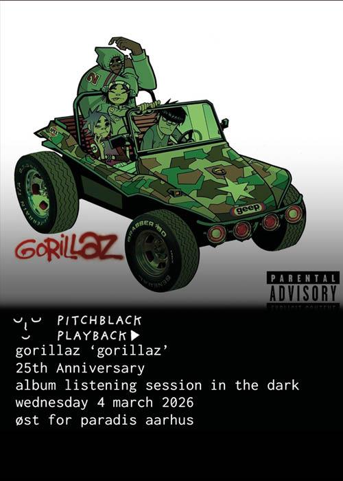 Pitchblack Playback: Gorillaz